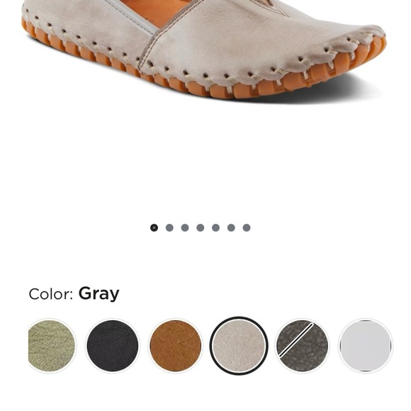 Women's grey Loafers - Picture 2 of 2